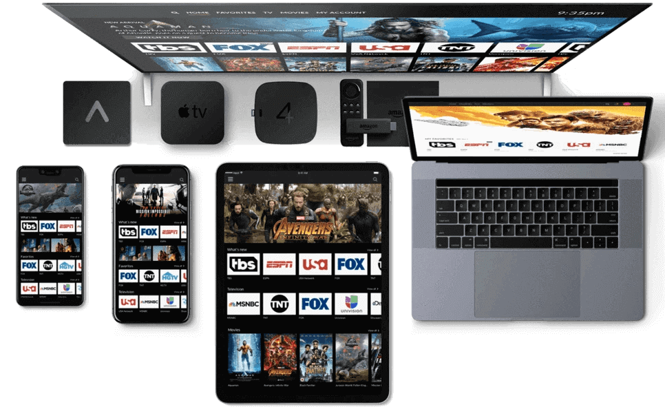 Lunex4KTV IPTV op Smart TV, Android TV, Firestick, tablet en smartphone
